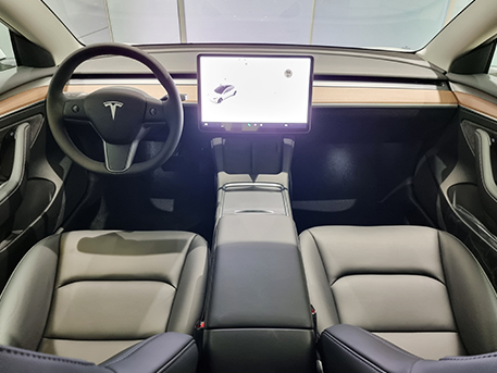 전기차 테슬라 모델3 Tesla Model3 자동차내장 차체내장 자동차실내 자동차인테리어 인테리어 운전석 동승석 조수석